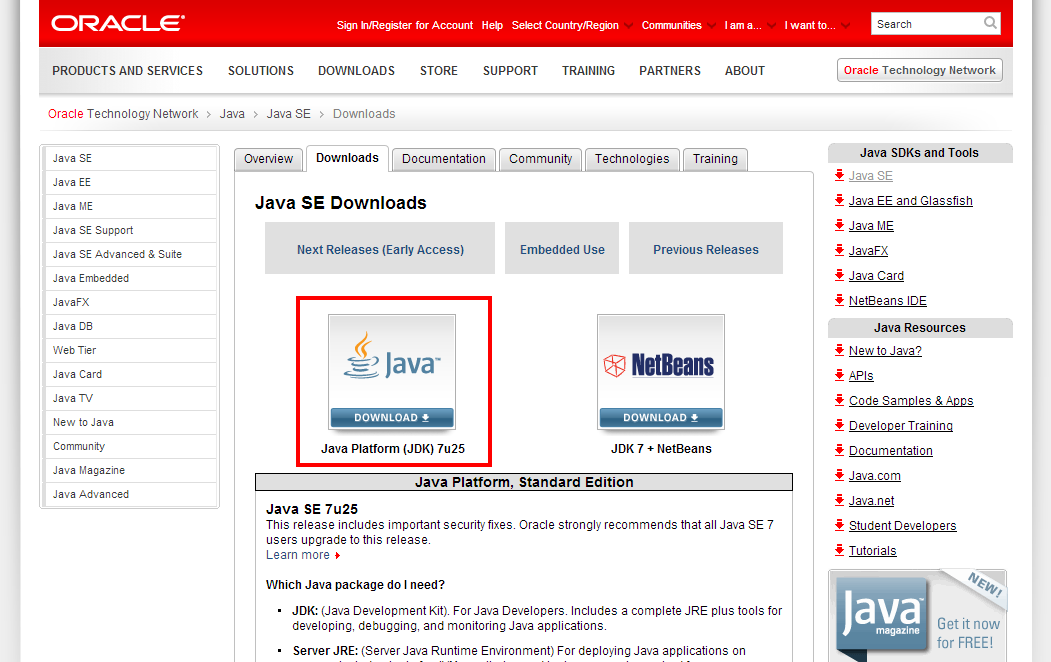 Java Se 7 Download For Mac